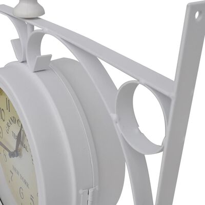 vidaXL Стенен часовник, двустранен, класически дизайн