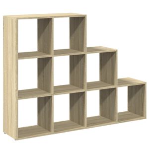 vidaXL Разделител за стая / библиотека 3 нива 137,5x29x103,5 см