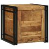 vidaXL Кутия за съхранение 50 x 50 x 50 cm Солидно акациево дърво