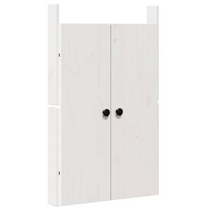 vidaXL Кухненска врата MEPPEL Бяло 50 x 9 x 82 см