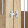 vidaXL Клетка за куче мебел, сонома дъб, 64,5x80x71см, инженерно дърво