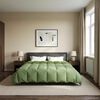 vidaXL Пълно годишно юрганче Патичено Зелен 240 х 260 см Микрофибър