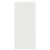 vidaXL Бюфет с чекмеджета и вратички, бял, 70,5x34x74,5 см