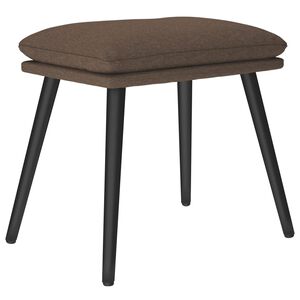 vidaXL Табуретка, таупе, 45x29,5x35 см, текстил