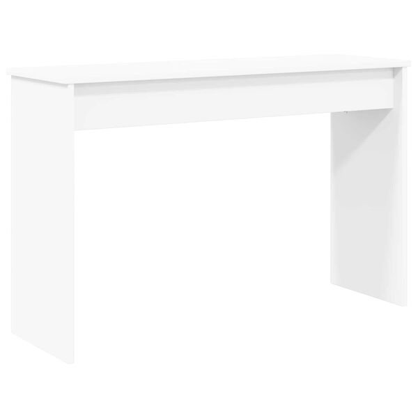 vidaXL Стойка за клавиатура Бяло 100 x 32 x 64 см Инженерно дърво