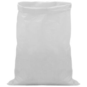 vidaXL Тъкани чували 10 бр. Бяло 50 x 80 cm ПП