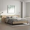 vidaXL Стенна табла за легло дъб сонома 240x1,5x80 см инженерно дърво