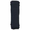 vidaXL Въже за лодка 16 mm 6 m Кралско синьо Полиестер