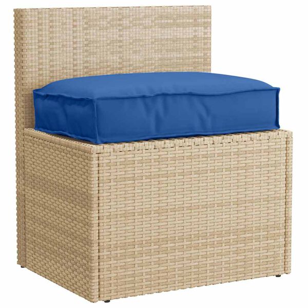 vidaXL Възглавница Кралско синьо 60 x 40 x 8 см Оксфордска тъкан