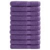 vidaXL Премиум кърпи SOLUND 10 бр лилави 100x200 см 600 gsm
