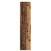 vidaXL Висок шкаф Старо дърво 50 x 42,5 x 185 см Инженерно дърво