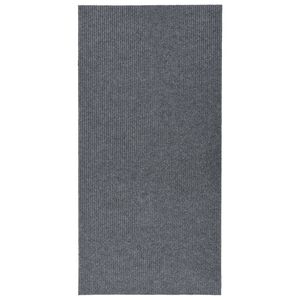 vidaXL Абсорбиращо мръсотията килимче, 100x200 см, сиво