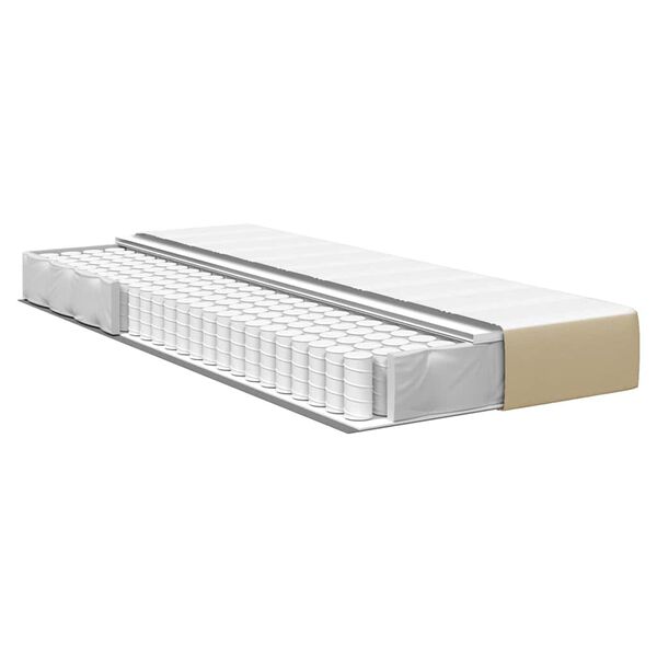 vidaXL Матрак за легло с матрак Градински чай 90 x 200 cm текстил