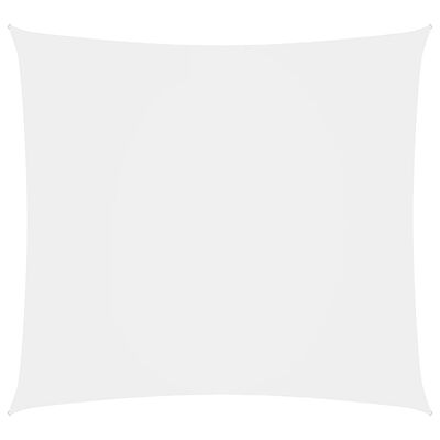 vidaXL Платно-сенник, Оксфорд текстил, правоъгълно, 3,5x5 м, бяло