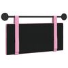 vidaXL Висяща табла Монтиране на стена Розово 90 x 55 x 5 см текстил