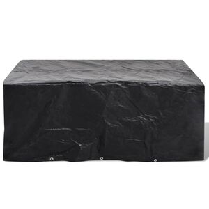 vidaXL Покривало за градински мебели 8 капси 240 x 140 x 90 см