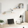 vidaXL Рафтове за стена, 2 бр, 60x23,5x4 см, инженерна дървесина