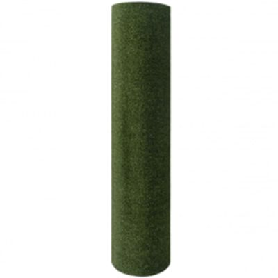 vidaXL Изкуствена трева, 7/9 мм, 0,5х5 м, зелена