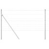 vidaXL Фиксация на терен - сварено мрежа 25 x 1 m Поцинкована стомана