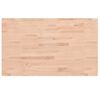 vidaXL Плот за баня 100x60x4 см масивно дърво бук