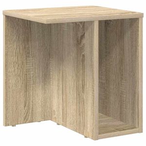vidaXL Крайна масичка Сонома дъб 37 x 32 x 40 см Инженерна дървесина