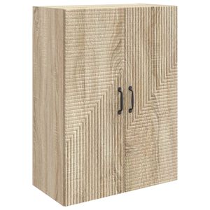 vidaXL Стенно шкафче Дъб сонома 66 x 34,5 x 90 см Инженерна дървесина