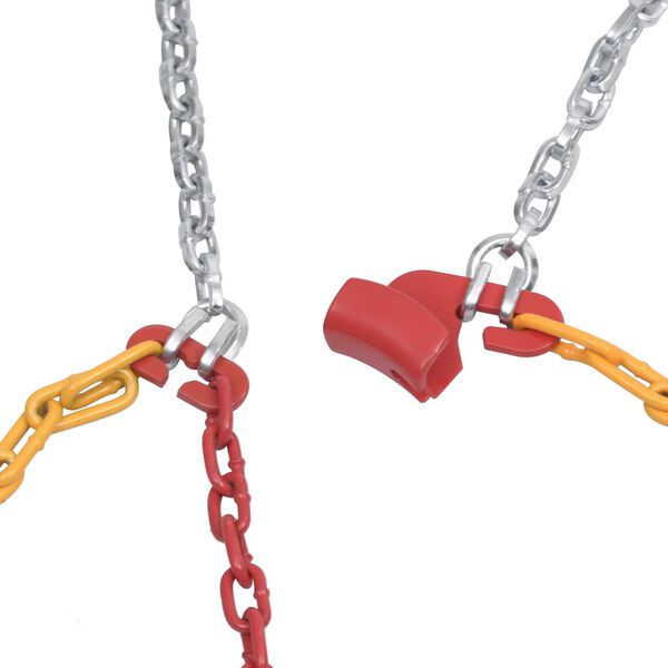 vidaXL Вериги за сняг за автомобили 2 бр 16 мм SUV 4x4 размер 460