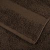 vidaXL Премиум кърпи за сауна SOLUND 2 бр кафяви 80x200 см 600 gsm