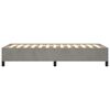 vidaXL Рамка за легло без матрак, светлосива, 90x190 см, кадифе
