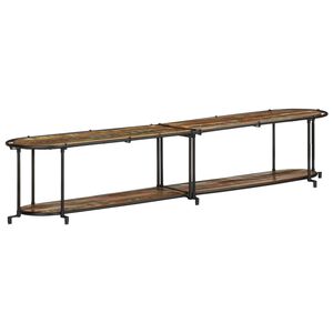 vidaXL ТВ шкаф, 200x42x40 см, масивно регенерирано дърво