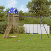 vidaXL Комбинирано детско съоръжение за игра, импрегниран бор