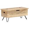 vidaXL Ракла, 90x40x45 см, мангово дърво масив
