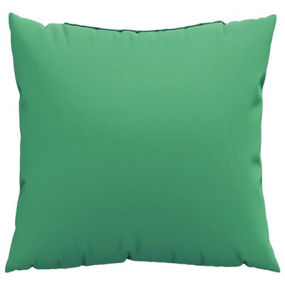 vidaXL Декоративни възглавници, 4 бр, зелени, 40x40 см, плат