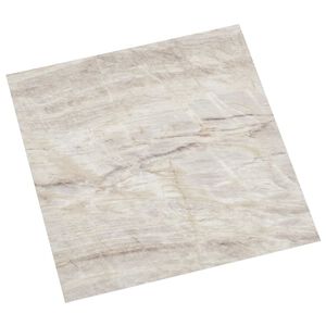 vidaXL Самозалепващи дъски за настилка Бежово 30,5 x 30,5 см 20 бр.