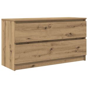 vidaXL ТВ шкаф Artisan Oak 100x35x54 cm Инженерна дървесина