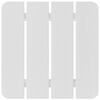 vidaXL Странична маса Adirondack Бяло 38 x 38 x 46 см HDPE