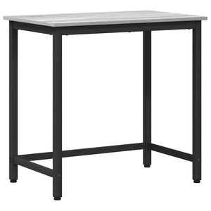 vidaXL Маса Сив Сонома 100 x 50 x 76,5 см