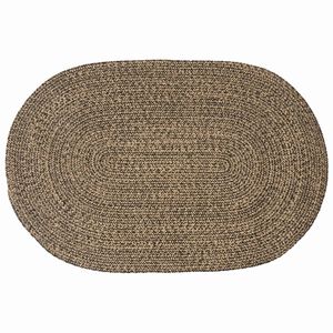vidaXL Килими за помещение Черно 100 x 152 см юта