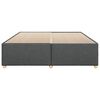 vidaXL Рамка за легло без матрак, тъмносива, 180x200 см, плат