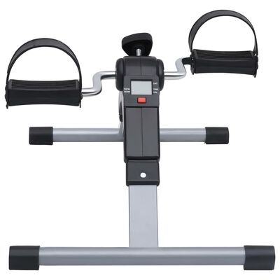 vidaXL Тренажор с педали за упражняване на крака и ръце, LCD дисплей