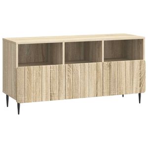 vidaXL ТВ шкаф Дъб сонома 102 x 34,5 x 50 см Инженерна дървесина