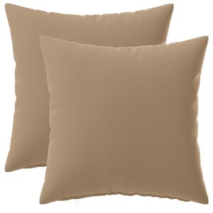 vidaXL Калъфка за възглавница 2 бр. HEERLEN Таупе 30 x 30 cm Полиестер