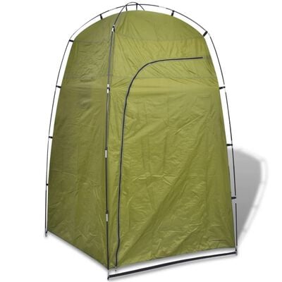 vidaXL Палатка за душ/WC/преобличане, зелена
