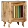 vidaXL Нощно шкафче, 40x30x50 см, мангово дърво масив