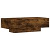 vidaXL Кафе маса, опушен дъб, 100x49,5x31 см, инженерно дърво