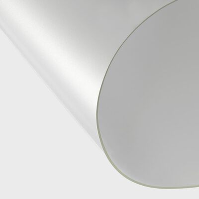 vidaXL Протектор за маса, матов, 90x90 см, 1,6 мм, PVC