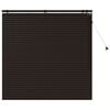 vidaXL Венецианска щора Тъмен кафяв 140 x 130 см 35 mm