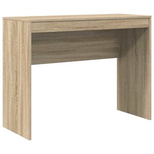 vidaXL Бюро Сонома дъб 100 x 40 x 76 см