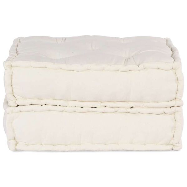 vidaXL Модулен диван крем 70x70x36 плат