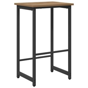 vidaXL Бар стол Дъб артизан 40 x 32 x 64 см Инженерна дървесина